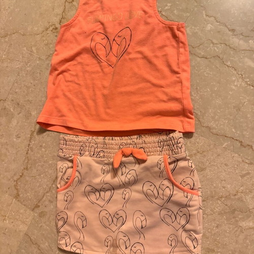 Clothes for 4-year-old girl used