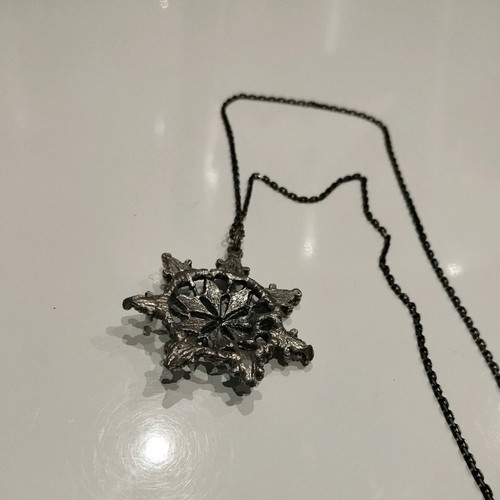 Old necklace pendant used
