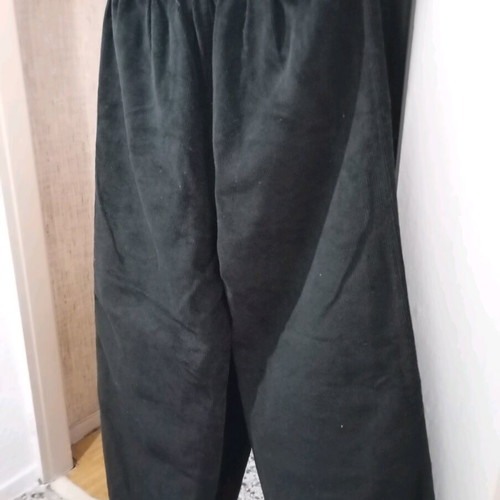 24 Colours Women's Corduroy Stretch Pants Black Size S Like New