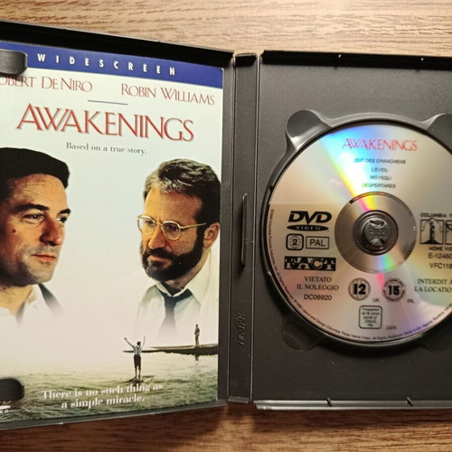 Awakenings DVD like new with Greek subtitles