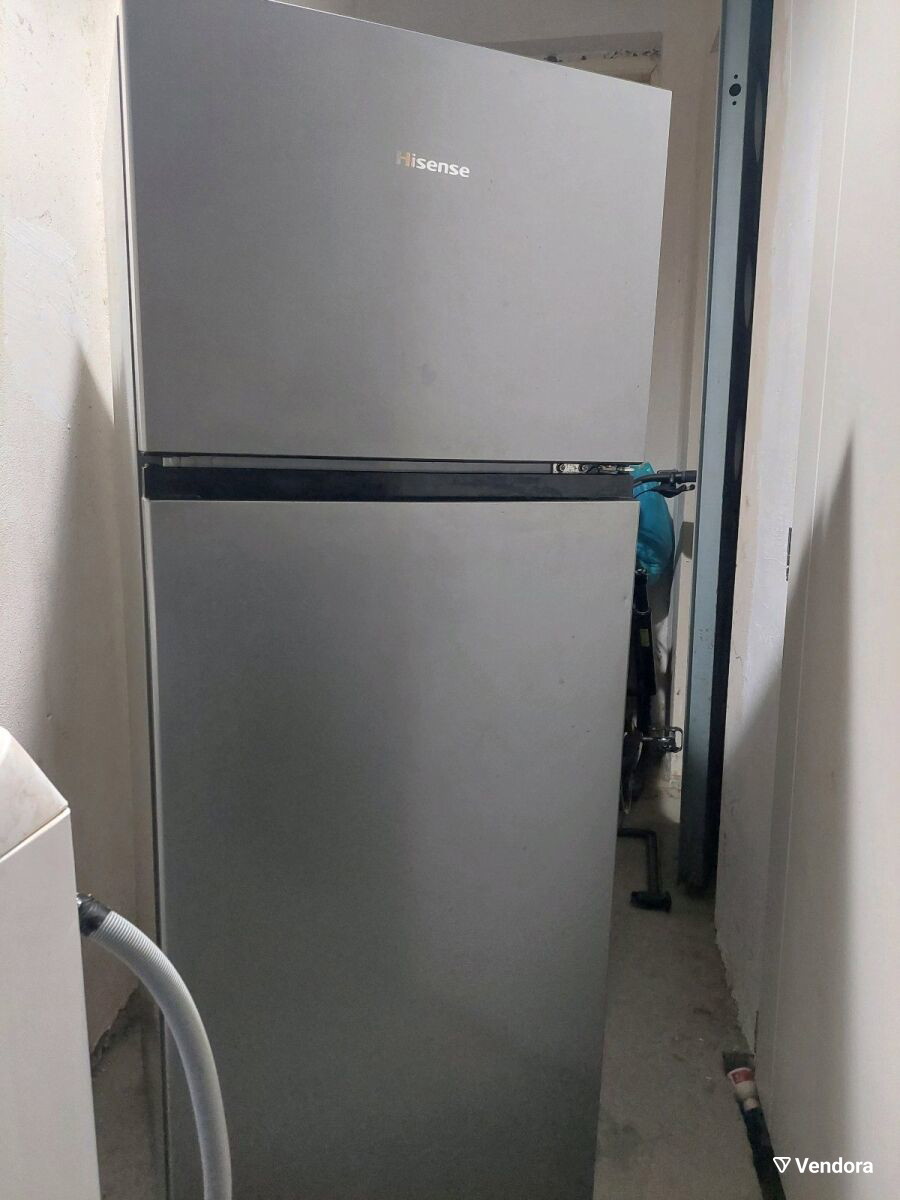 HisenseRT267D4AD1DoubleDoorRefrigeratorInox