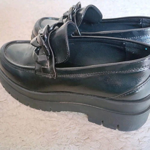 Vintage platform shoes like new, black, size 37