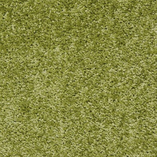 Green carpet like new with soft texture and extra mats included