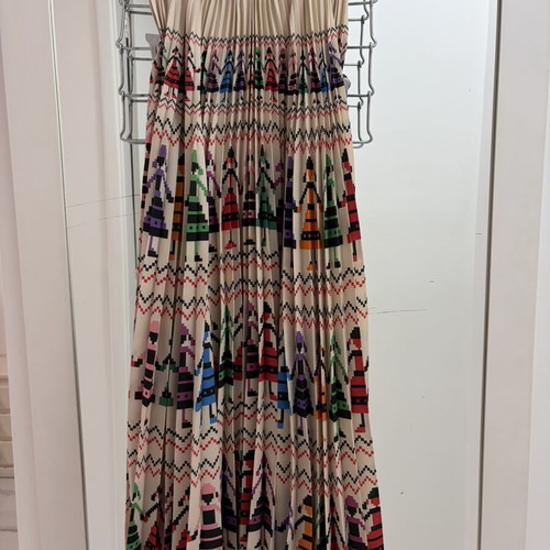 Karavan pleated skirt multicolor, like new, sizes S/M