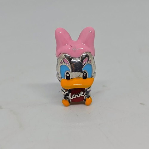 Daisy Duck Charm Love Silver 925 like new