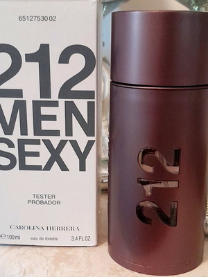 Carolina Herrera 212 Men Sexy EDT 100ml new original tester