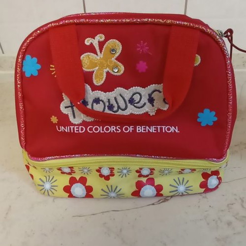 Benetton Kids Lunch Bag used with double compartment