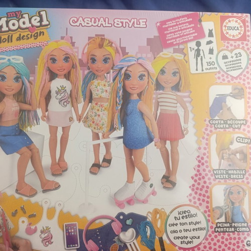 My Model doll design toy set