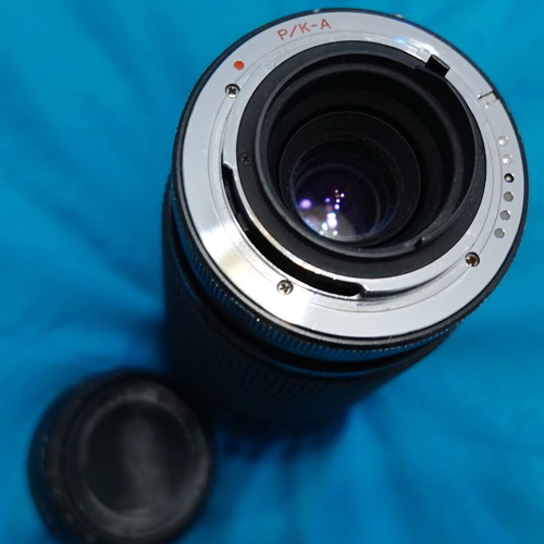 Vivitar 75-300mm f/4.5-5.6 MC Macro Focusing Zoom Lens used, Pentax P/K A mount