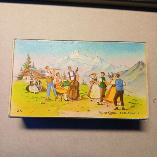 Matchbox Italy Alps used, large size 12x7x3.5 cm