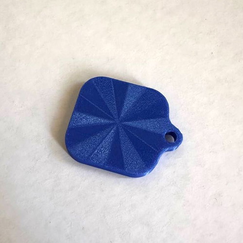 3D-Printed Instagram Keychain with NFC Chip made to order, multicolor