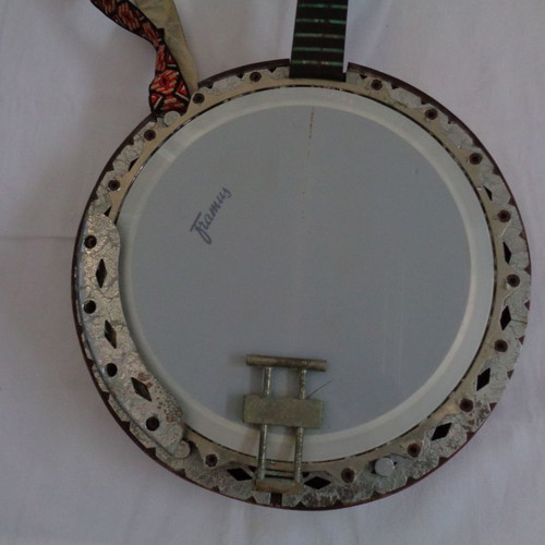 Framus banjo guitar from West Germany 1970s used, four-string