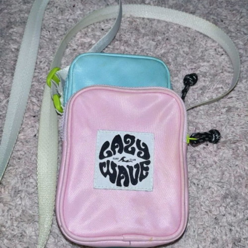 Lazy Wave H&M crossbody bag like new, blue and pink