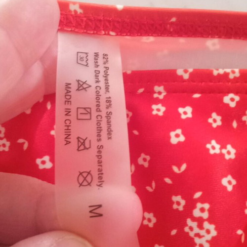 Women's swimsuit like new, size M, red