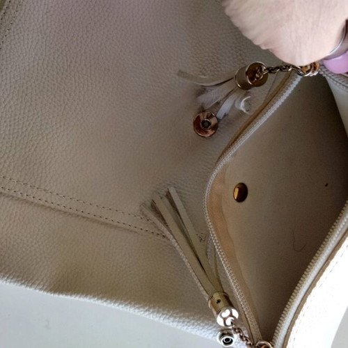 Women's backpack in beige/cream color like new