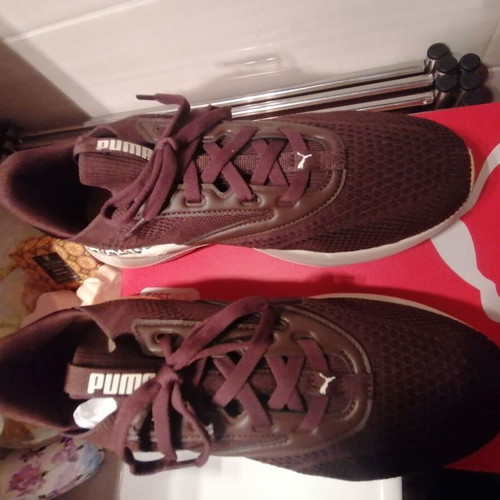 Puma Softride Mayve Animal Wns shoes new in box, brown