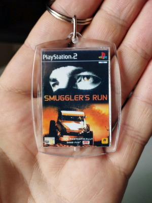 Smuggler's Run PS2 acrylic keychain
