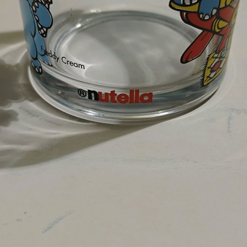 Glass Nutella Promotional Cup 1999 like new