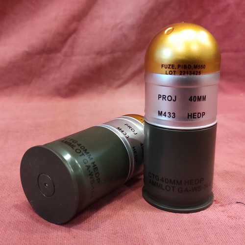 Military decorative exact replica M433 40mm round new