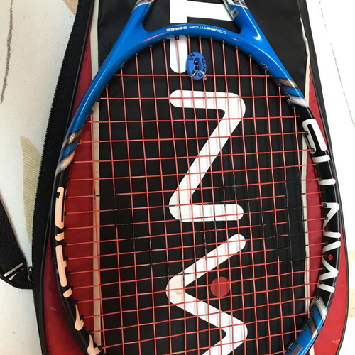 Mantis tennis racket used with case