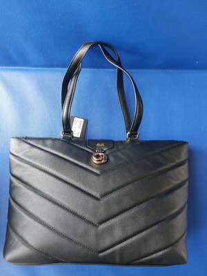 Gaudi Venere Women's Shoulder Shopper Bag Black New
