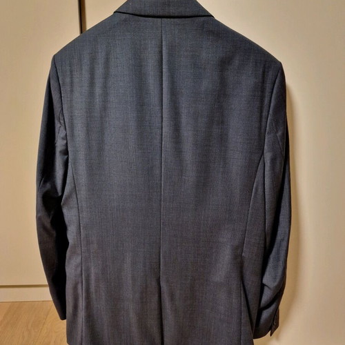 Spurr New York men's suit 100% wool like new, dark blue