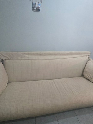 Three-seater sofa used