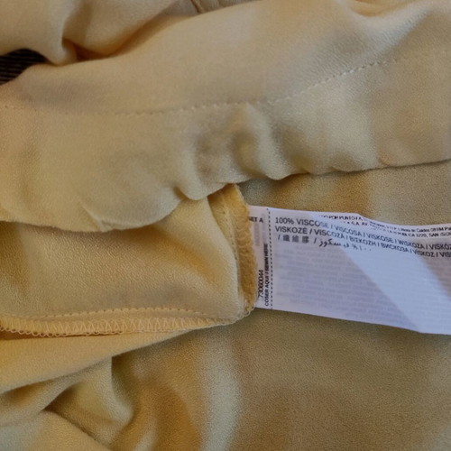 Mango long-sleeve yellow shirt size L like new