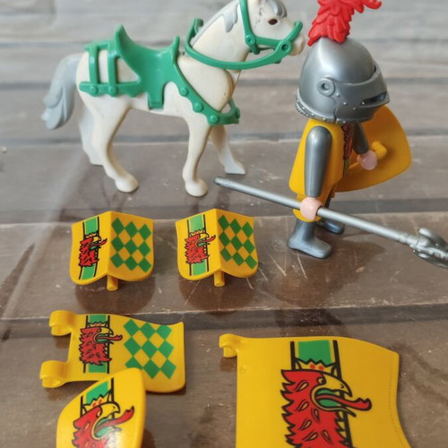 Playmobil ιππότες 5778 πακέτο μεταχειρισμένο με έξτρα κομμάτια