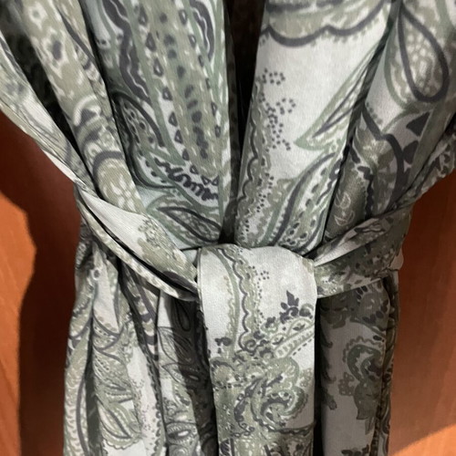 Vassia Kostara kaftan dress like new, long with impressive sleeve