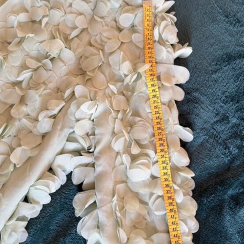 Zara Petal Coat New, Size M, Pastel Color