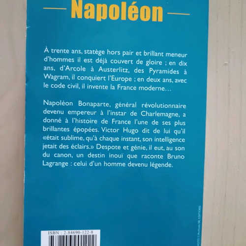 Napoleon book in French new