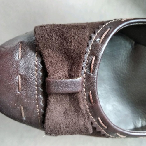 Sante brown leather pumps like new, size 36