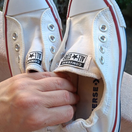 Converse All Star sneakers used size 36.5 white without laces