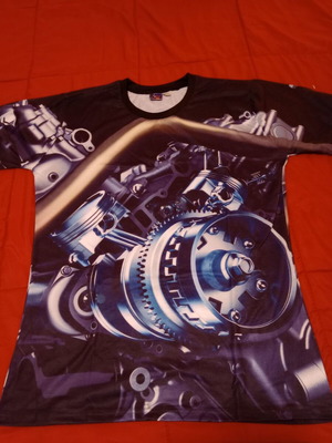 Engine Interior T-shirt new XXL