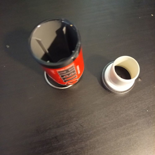 Hell Energy Drink Mini Can Keychain new, collectible stash compartment
