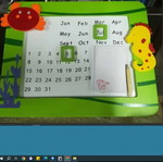 Calendar and notebook new