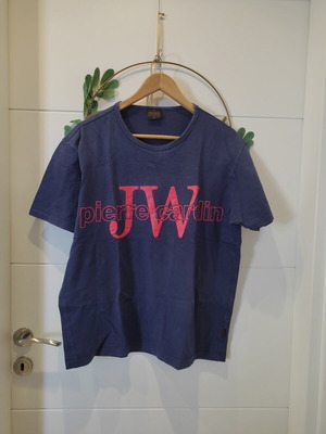 Pierre Cardin T-shirt used, XL, blue and red