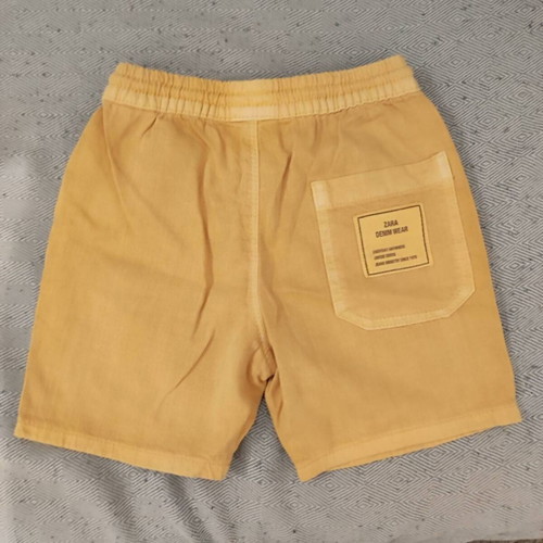 Zara Kids shorts new with tags, size 2-3 years, yellow cotton