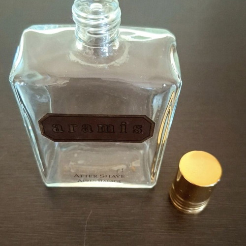 YSL and Aramis Empty Perfume Bottles Like New, Pack of 2