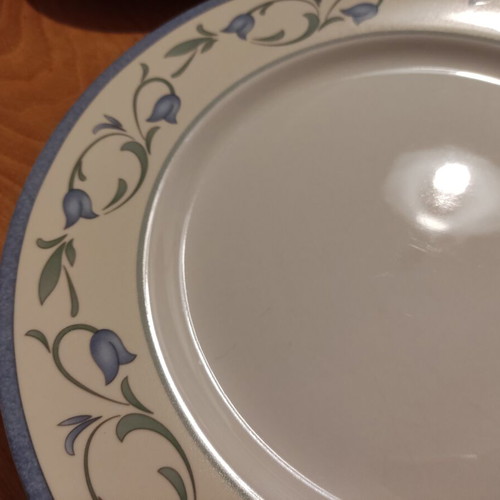 La Rochelle dinner plates set, 5 pieces, English vintage
