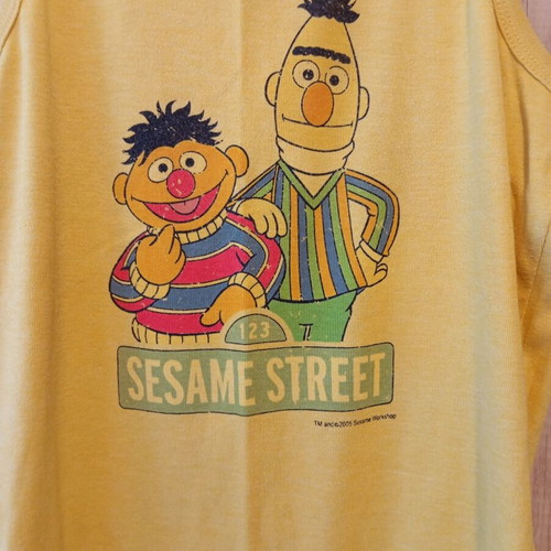 Zara Sesame Street sleeveless top size M used, yellow