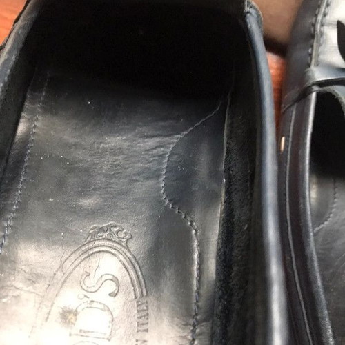 Tod’s women’s loafers used, blue, size 41