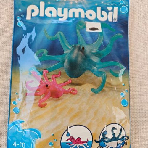 Playmobil Sea Animal Fence, Octopus & Swordfish Sets New