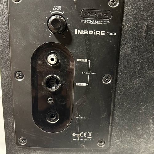 Creative 2.1 Inspire 3100 speakers used, in good condition
