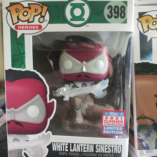 Funko Pop! White Lantern Sinestro 398 new, authentic