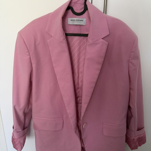 Vassia Kostara Pink Jacket like new