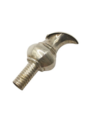Vintage Silver-Plated Wine Pourer with Cap like new, 1950s