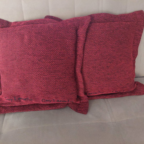 Cushion covers used for sofa, pack of 2, 45x45 cm