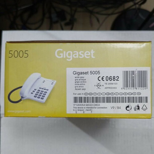 Gigaset 5005 white wired phone new